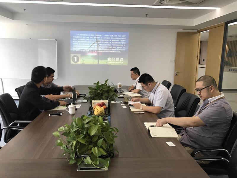 胜科集团副总裁到访宝博集团
